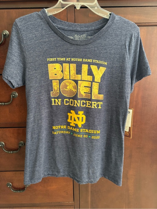 Original Retro Brand Tops - Billy Joel Notre Dame Stadium Concert Tee NWT Sz Large
